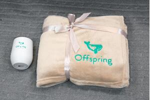 Флисовый плед и кофер для Offspring