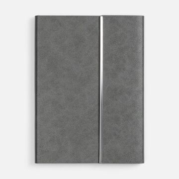 Ежедневник Petrus Flap, недатированный, серый