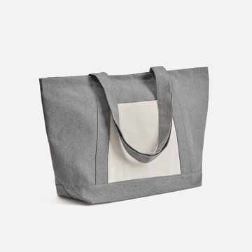 Шопер Shophop, серый с неокрашенным
