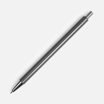 Ручка шариковая Slim Beam, серая