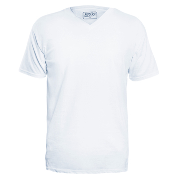 Футболка MODERN 155г V-ворот белый XXL