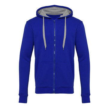 New Gen Толстовка-кенгуру (худи) с капюшоном на молнии 320 г/м² я.синий 3XL