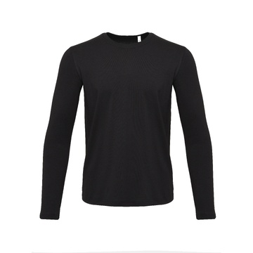 New Gen Футболка с длинным рукавом 180 г/м2 хлопок + лайкра черный 2XL