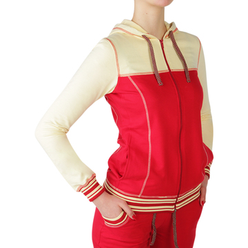 Женские толстовки с капюшоном 2 РОСТ Красная 2XL (48-50)
