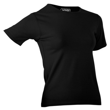 Футболка Ladies 180г/м кв. кругл. ворот черная 2XL (48-50)