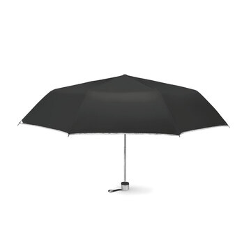 Зонт складной черный