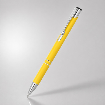 Ручка металлическая шариковая «C1» soft-touch