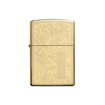Зажигалка ZIPPO Venetian® с покрытием High Polish Brass