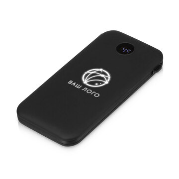 Внешний аккумулятор с подсветкой лого «Astro», soft-touch, 10000 mAh