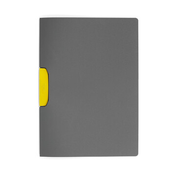230400-4 Папка DURASWING COLOR с желтым клипом