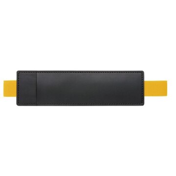 NB04 Футляр-карман для ручки HOLDER Soft черный/желтый 7408
