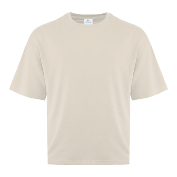 Футболка унисекс оверсайз STAN хлопок/полиэстер 260, 40, Молочный, (11) (56/XXXL)