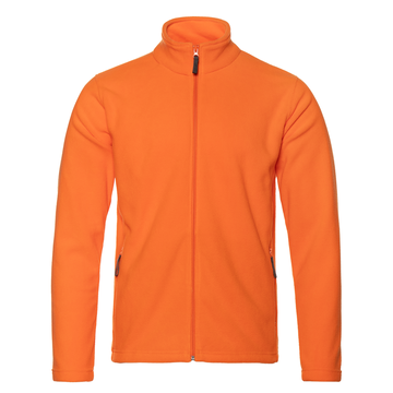 Толстовка унисекс STAN на молнии микрофлис 200, 21, Оранжевый, (28/1) (52/XL)