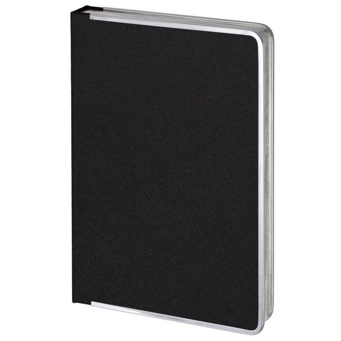 Ежедневник Frame Metal, недатированный, черный