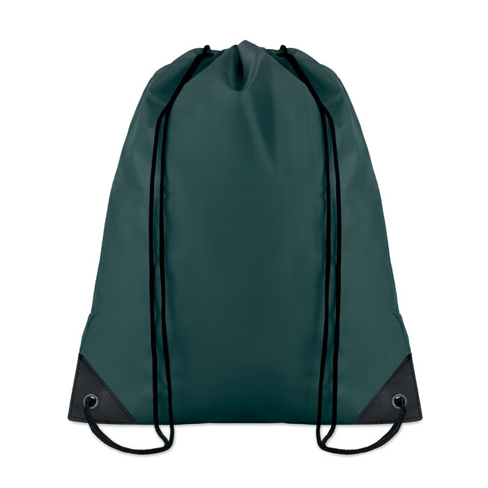 190T Polyester drawstring bag тёмно-зелёный