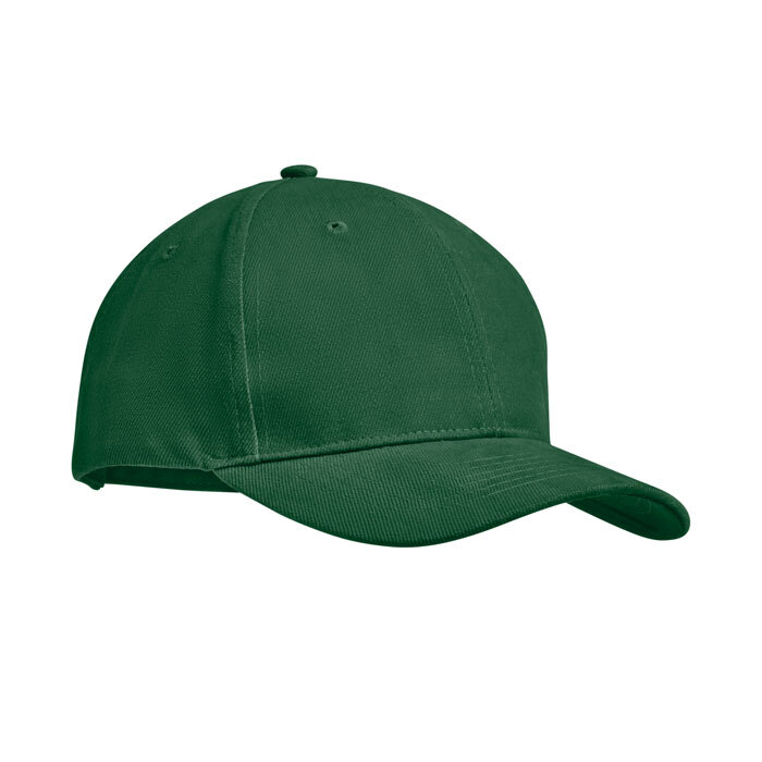 Brushed heavy cotton 6 panel Ba тёмно-зелёный