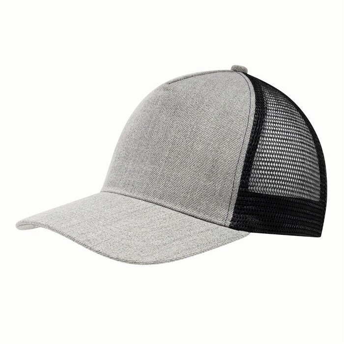 Бейсболка CASUAL FIT, 5 клиньев Чёрный