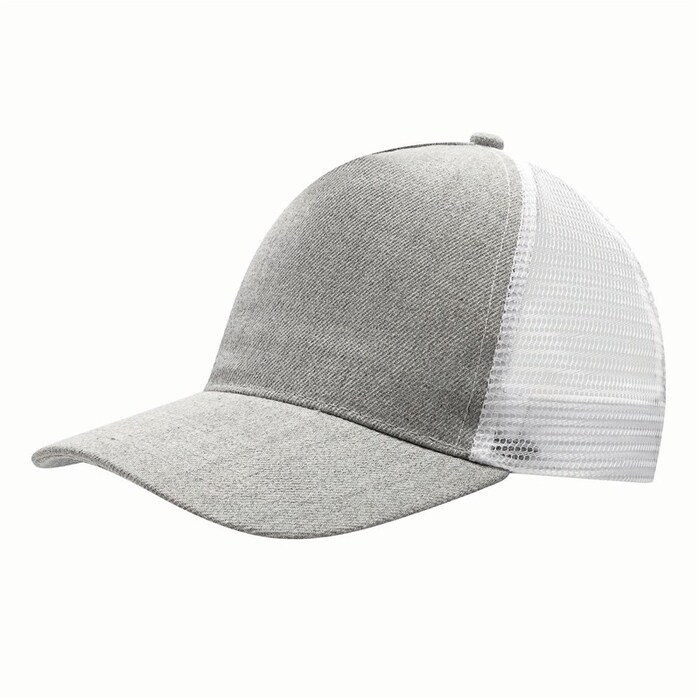Бейсболка CASUAL FIT, 5 клиньев Белый