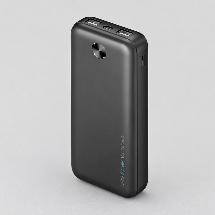 Внешний АКБ NRG Power V2 10000 мА-ч, 2A, 2xUSB