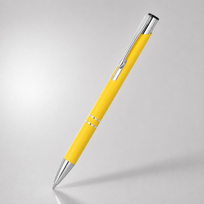 Ручка металлическая шариковая «C1» soft-touch