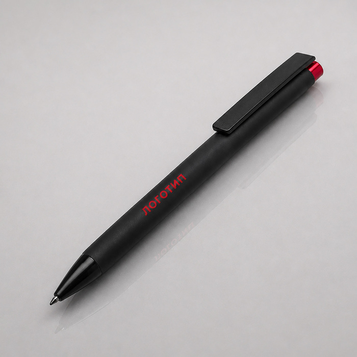 Ручка металлическая шариковая «Taper Metal» soft-touch
