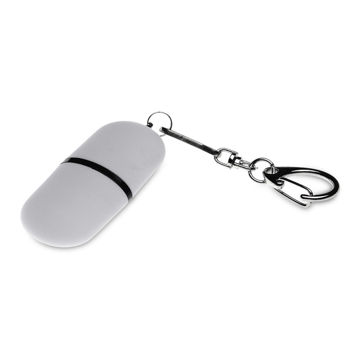 USB 3.0- флешка «Goutte Soft-touch» на 128 Гб каплевидной формы
