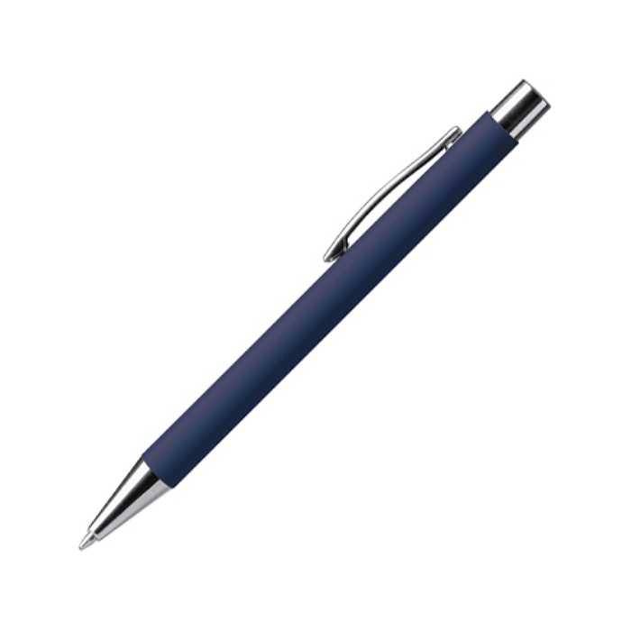 Ручка металлическая шариковая soft-touch DOVER