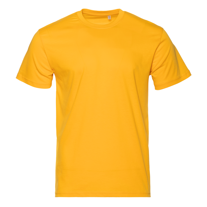 Футболка унисекс STAN, хлопок 150, 51, Жёлтый, (12/1) (44/XS)