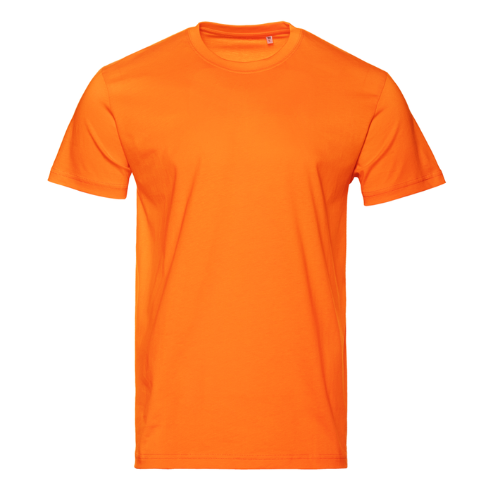 Футболка унисекс STAN, хлопок 150, 51, Оранжевый, (28/1) (44/XS)
