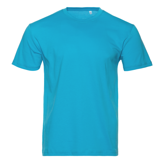 Футболка унисекс STAN, хлопок 150, 51, Бирюзовый, (32) (44/XS)