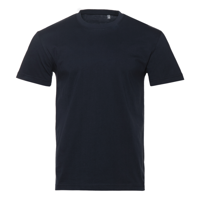 Футболка унисекс хлопок 150, 52, Тёмно-синий, (46) (XXXXL)