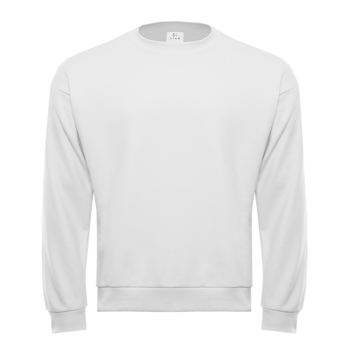 Свитшот унисекс STAN футер без начёса, 350, 96, Белый, (10/1) (44/XS)