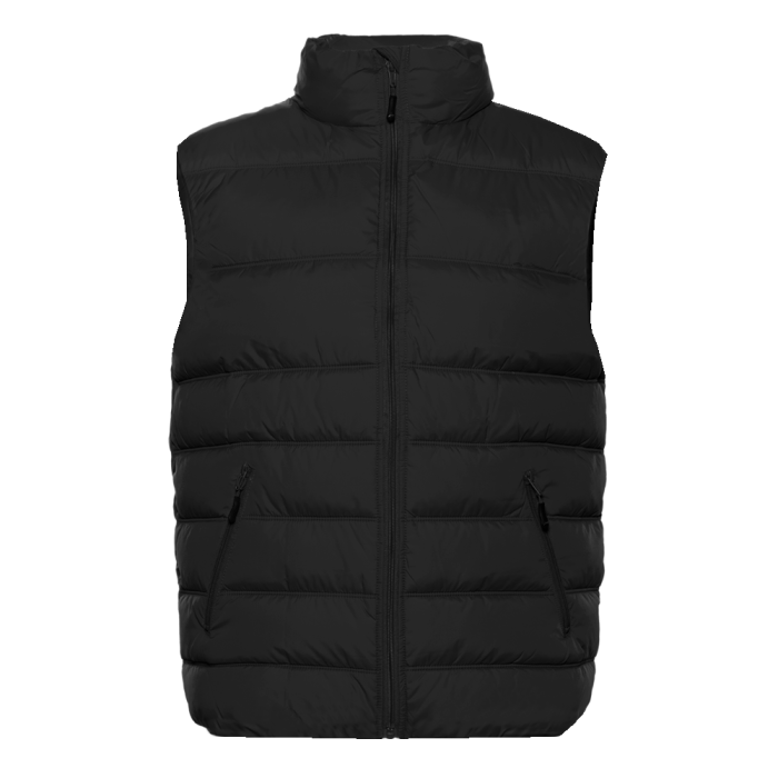 Жилет мужской STAN утепленный таффета 210T,65, 82, Чёрный, (20) (50/L)