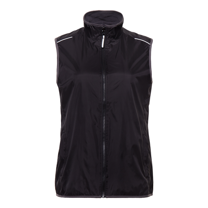 Жилет женский STAN таффета 210T, 65, 24WN, Чёрный, (20) (42/XS)