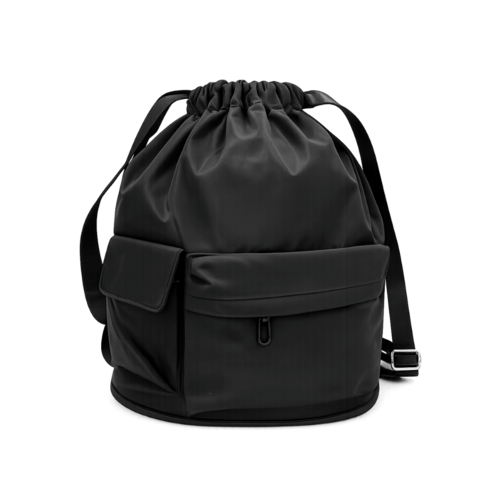Рюкзак-мешок 142, Чёрный, (20) (ONE SIZE)